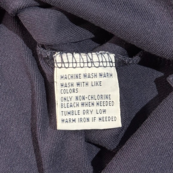 Vintage Polo Ralph Lauren Navy Custom‎ Fit Polo Shirt XL Red Pony Classic Preppy - Picture 4 of 6